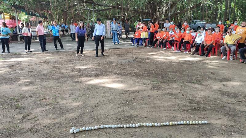 52. สกร.อำเภอบึงสามัคคี ประสานพลังเครือข่ายสาธารณสุข ร้อง เต้น เล่น กีฬา