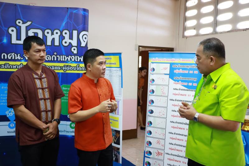 1. สกร.อำเภอบึงสามัคคี ร่วมต้อนรับผู้ตรวจราชการ ศธ. (ดร.สุรศักดิ์ อินศรีไกร) 