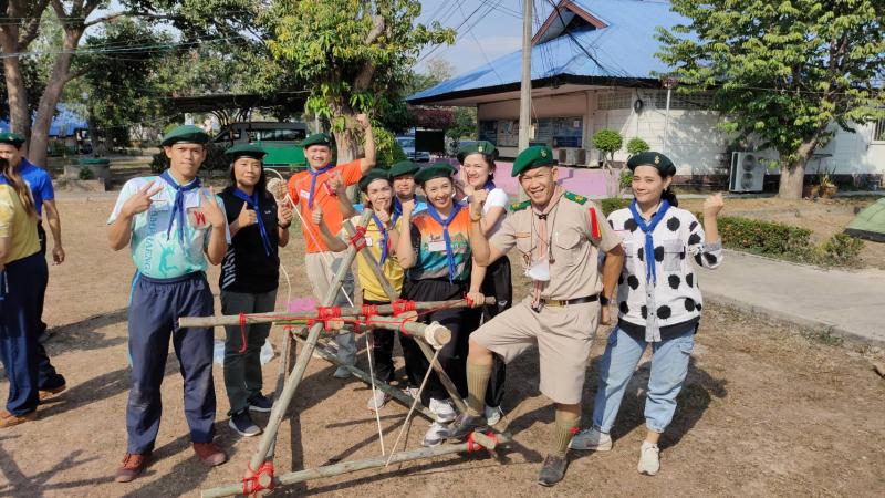 8. สกร.อำเภอบึงสามัคคี ร่วมสืบสานการลูกเสือไทย