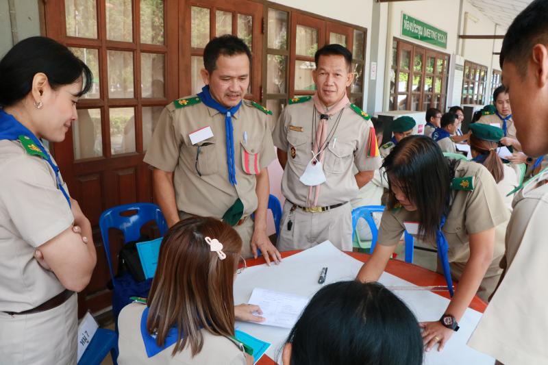 21. สกร.อำเภอบึงสามัคคี ร่วมสืบสานการลูกเสือไทย