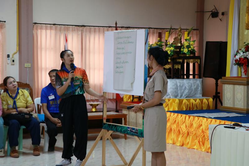 38. สกร.อำเภอบึงสามัคคี ร่วมสืบสานการลูกเสือไทย