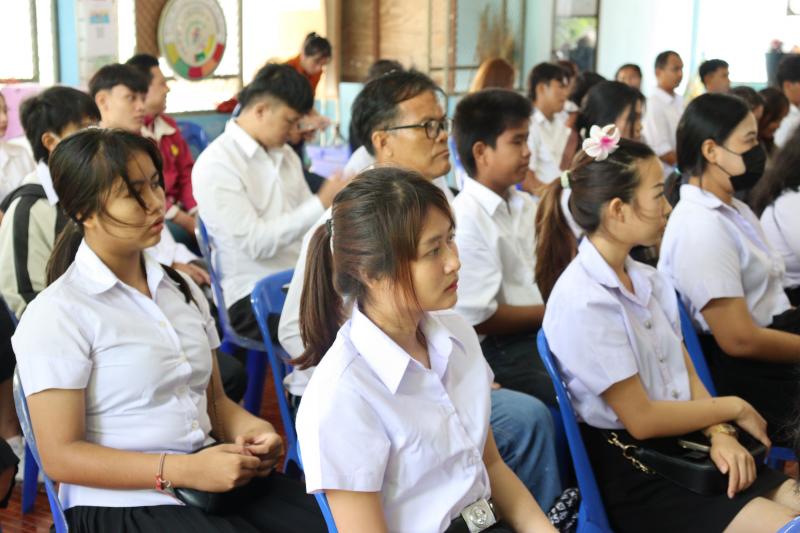 7. ปฐมนิเทศนักศึกษา และร่วมแสดงความยินดีกับนักศึกษาที่สำเร็จการศึกษา
