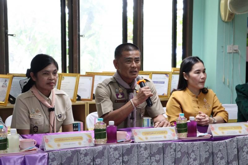 41. สกร.ระดับอำเภอบึงสามัคคี เข้ารับการประเมินสถานศึกษาพอเพียง