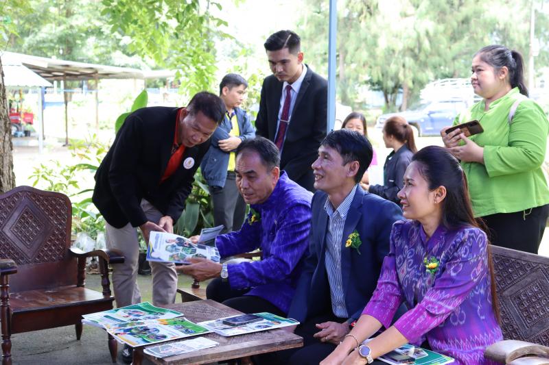 70. สกร.ระดับอำเภอบึงสามัคคี เข้ารับการประเมินสถานศึกษาพอเพียง