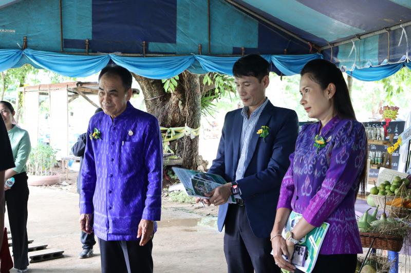 76. สกร.ระดับอำเภอบึงสามัคคี เข้ารับการประเมินสถานศึกษาพอเพียง
