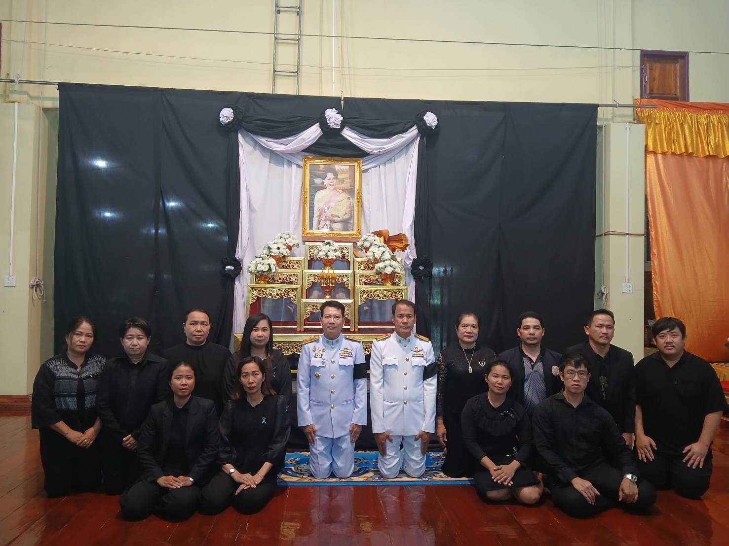 พิธีบำเพ็ญกุศลสัตตมวาร 7 วัน เพื่ออุทิศถวายเป็นพระราชกุศล สมเด็จพระนางเจ้าสิริกิติ์ พระบรมราชินีนาถ พระบรมราชชนนีพันปีหลวง