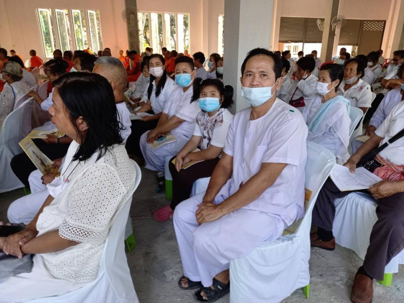 2. พิธีเจริญพระพุทธมนต์ถวายพระพรชัยมงคลแด่สมเด็จพระนางเจ้าสิริกิติ์  พระบรมราชินีนาถ พระบรมชนนีพันปีหลวง พระบาทสมเด็จพระวชิรเกล้าเจ้าอยู่หัว และสมเด็จพระนางเจ้าพระบรมราชินี