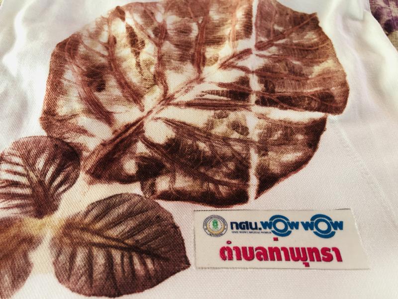 51. หลักสูตรระยะสั้น การทำผ้าพิมพ์ลายใบไม้ จำนวน 31 ชั่วโมง