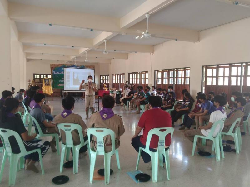 4. กิจกรรมวันที่ 1 โครงการฝึกอบรมลูกเสือจิตอาสาพระราชทาน กศน.อำเภอคลองขลุง