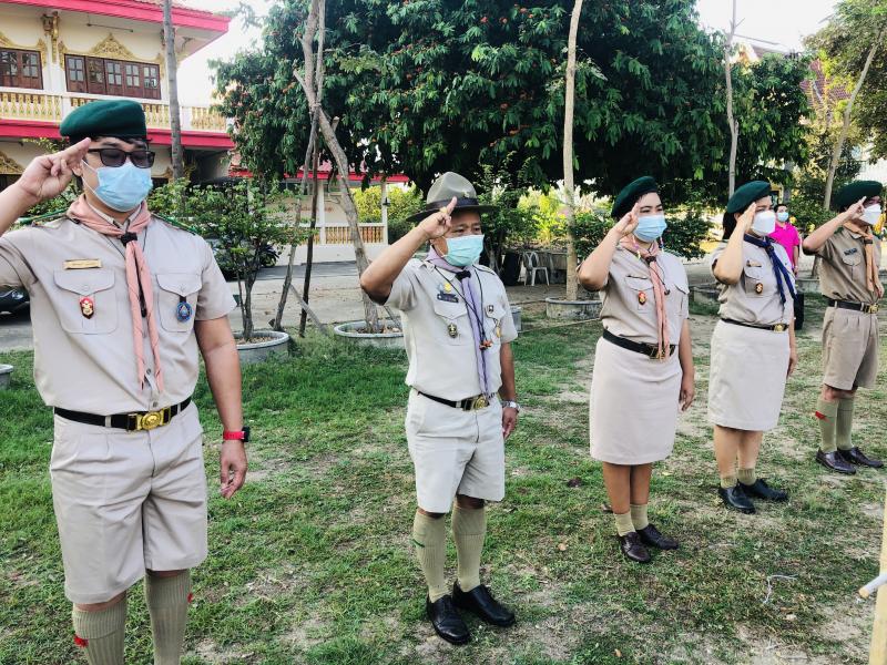 4. โครงการฝึกอบรมลูกเสือจิตอาสาพระราชทาน กศน.อำเภอคลองขลุง ​​ประจำปีงบประมาณ พ.ศ. 2565