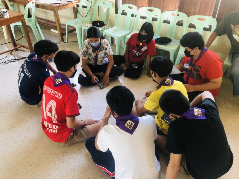 1. กิจกรรมวันที่ 3 โครงการฝึกอบรมลูกเสือจิตอาสาพระราชทาน กศน.อำเภอคลองขลุง