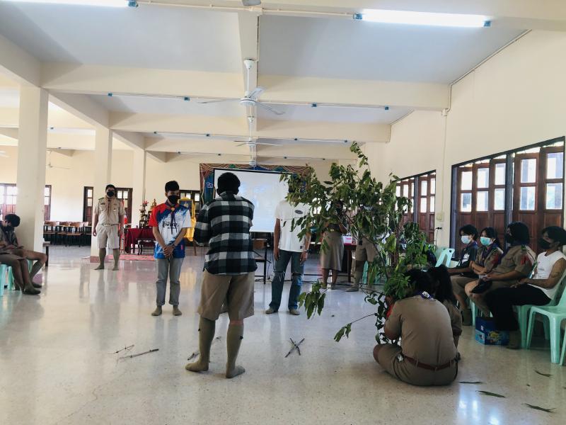 4. กิจกรรมวันที่ 4 โครงการฝึกอบรมลูกเสือจิตอาสาพระราชทาน กศน.อำเภอคลองขลุง