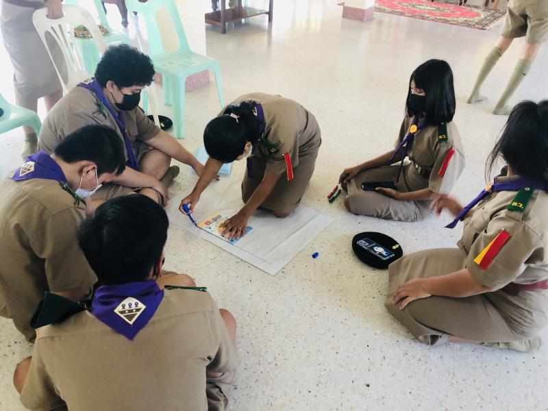 3. กิจกรรมวันที่ 4 โครงการฝึกอบรมลูกเสือจิตอาสาพระราชทาน กศน.อำเภอคลองขลุง