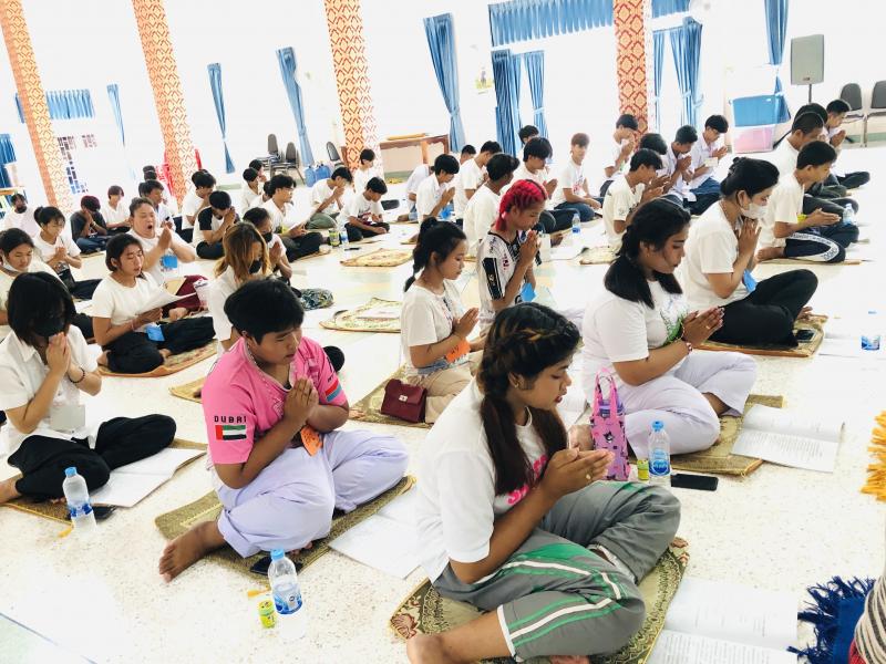 34. โครงการค่ายอบรมส่งเสริม คุณธรรม จริยธรรม ตามหลักค่านิยม 12 ประการ สกร.อำเภอคลองขลุง