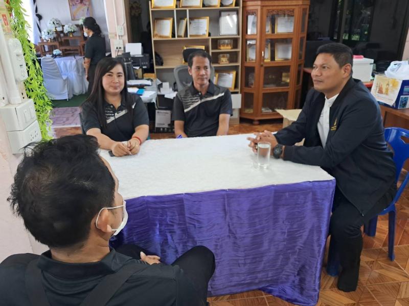 3. นิเทศตรวจเยี่ยม และให้คำปรึกษาแนวทางการพัฒนา ห้องสมุดประชาชนอำภอคลองขลุง