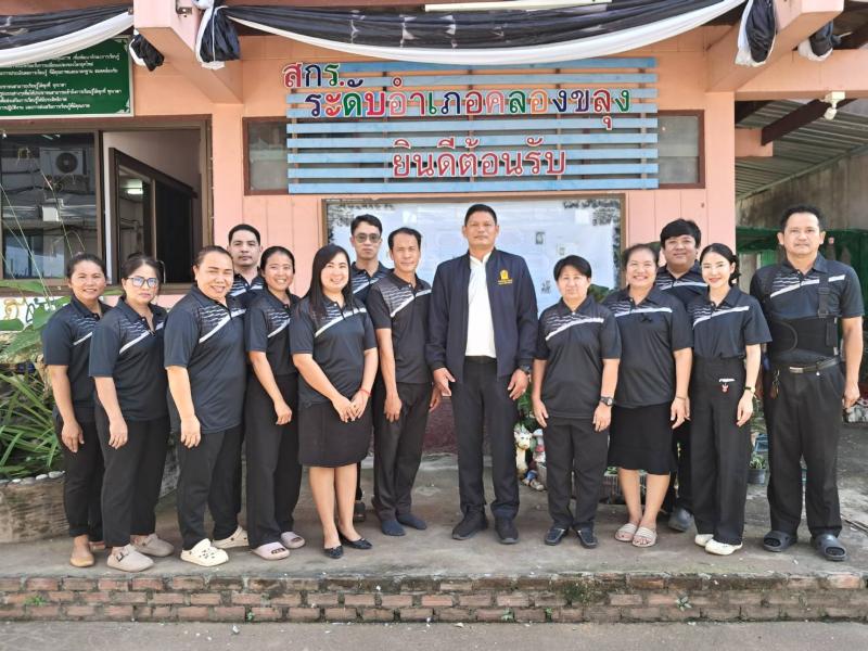 6. นิเทศตรวจเยี่ยม และให้คำปรึกษาแนวทางการพัฒนา ห้องสมุดประชาชนอำภอคลองขลุง