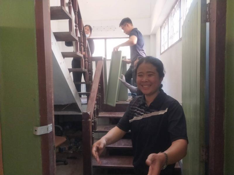 12. โครงการจิตอาสายุวกาชาดบำเพ็ญประโยชน์พัฒนาห้องสมุด ระยะที่2