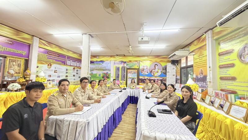 3. ศูนย์ส่งเสริมการเรียนรู้ระดับอำเภอคลองขลุง ประชุมประจำเดือน พร้อมมอบเกียรติบัตรเชิดชูเกียรติบุคลากร 