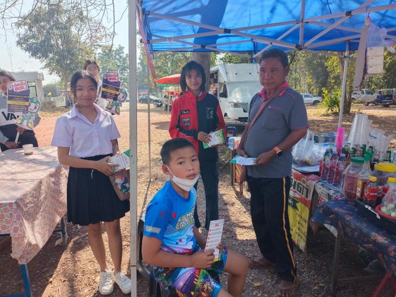 34. พบกลุ่มนักศึกษาตำบลโกสัมพีนคร พร้อมร่วมรณรงค์การออกไปใช้สิทธิเลือกตั้งสภาสมาชิก อบจ.กำแพงเพชร