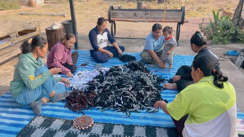 5. การเรียนรู้กลุ่มอาชีพระยะสั้น กลุ่มประชาชน ตำบลเพชรชมภู 