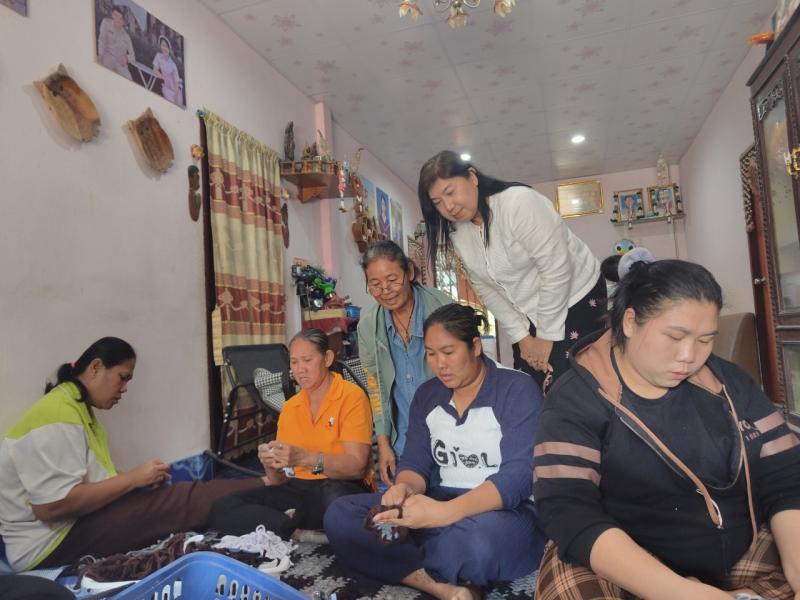 12. การเรียนรู้กลุ่มอาชีพระยะสั้น กลุ่มประชาชน ตำบลเพชรชมภู 