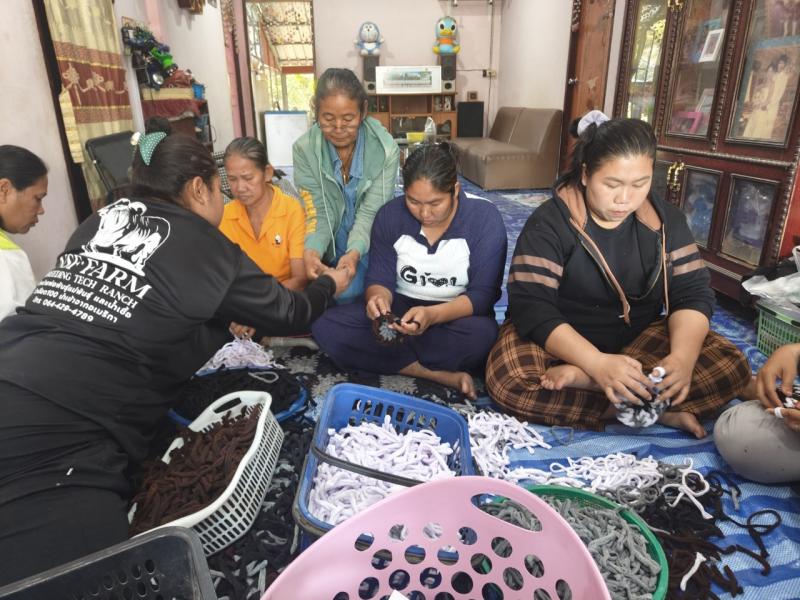 14. การเรียนรู้กลุ่มอาชีพระยะสั้น กลุ่มประชาชน ตำบลเพชรชมภู 