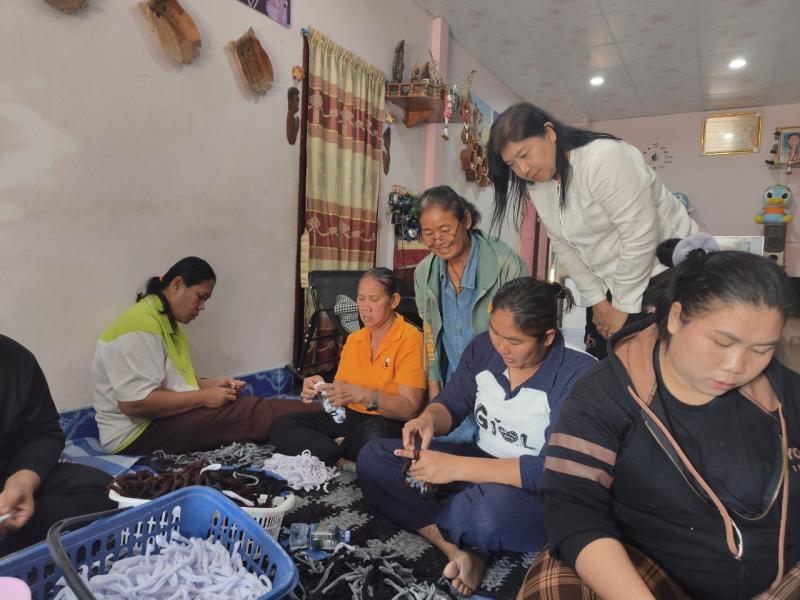 17. การเรียนรู้กลุ่มอาชีพระยะสั้น กลุ่มประชาชน ตำบลเพชรชมภู 