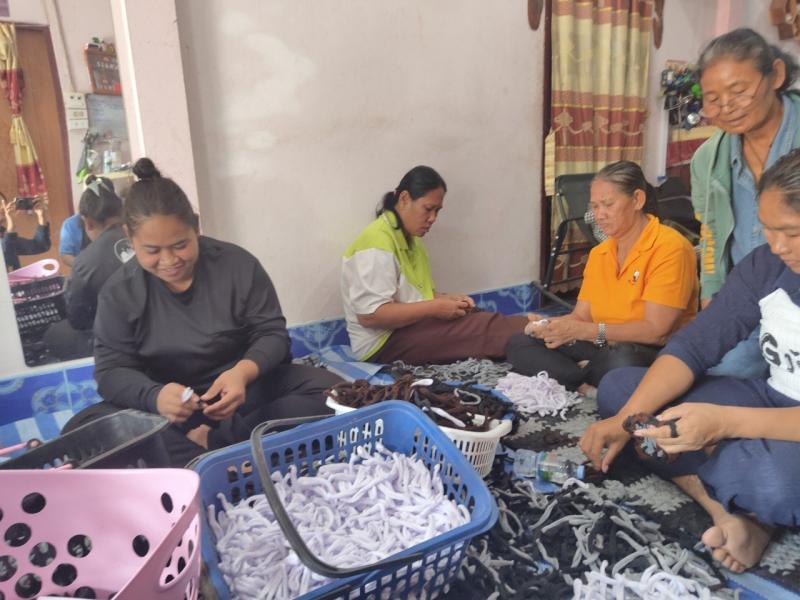 18. การเรียนรู้กลุ่มอาชีพระยะสั้น กลุ่มประชาชน ตำบลเพชรชมภู 