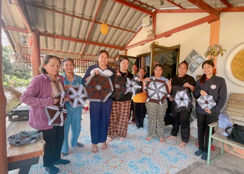 22. การเรียนรู้กลุ่มอาชีพระยะสั้น กลุ่มประชาชน ตำบลเพชรชมภู 