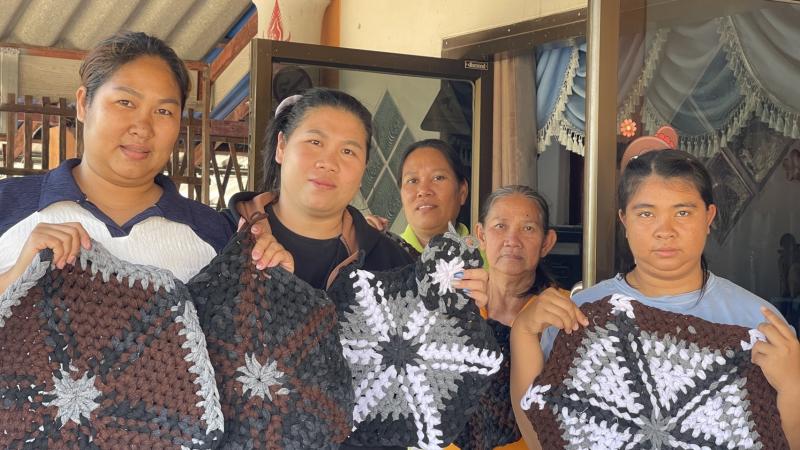 29. การเรียนรู้กลุ่มอาชีพระยะสั้น กลุ่มประชาชน ตำบลเพชรชมภู 