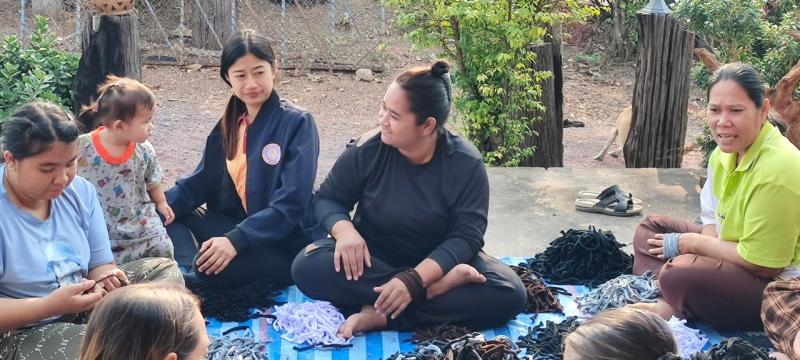 32. การเรียนรู้กลุ่มอาชีพระยะสั้น กลุ่มประชาชน ตำบลเพชรชมภู 