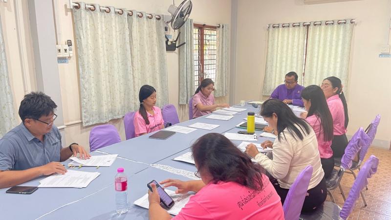 7. การประชุมประจำเดือนมกราคม สกร.ระดับอำเภอโกสัมพีนคร วันที่ 4 กุมภาพันธ์ 2568