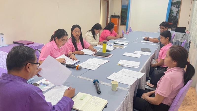 9. การประชุมประจำเดือนมกราคม สกร.ระดับอำเภอโกสัมพีนคร วันที่ 4 กุมภาพันธ์ 2568