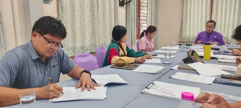 10. การประชุมประจำเดือนมกราคม สกร.ระดับอำเภอโกสัมพีนคร วันที่ 4 กุมภาพันธ์ 2568