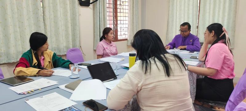 12. การประชุมประจำเดือนมกราคม สกร.ระดับอำเภอโกสัมพีนคร วันที่ 4 กุมภาพันธ์ 2568