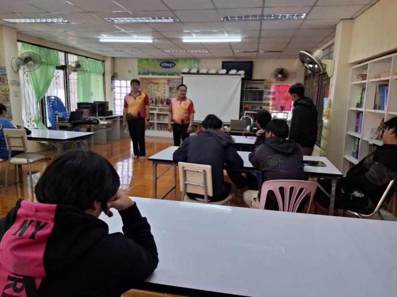 4. พบกลุ่มนักศึกษา ตำบลลานดอกไม้ตก เก็บคะแนนกลางภาค 13 กุมภาพันธ์ 2568