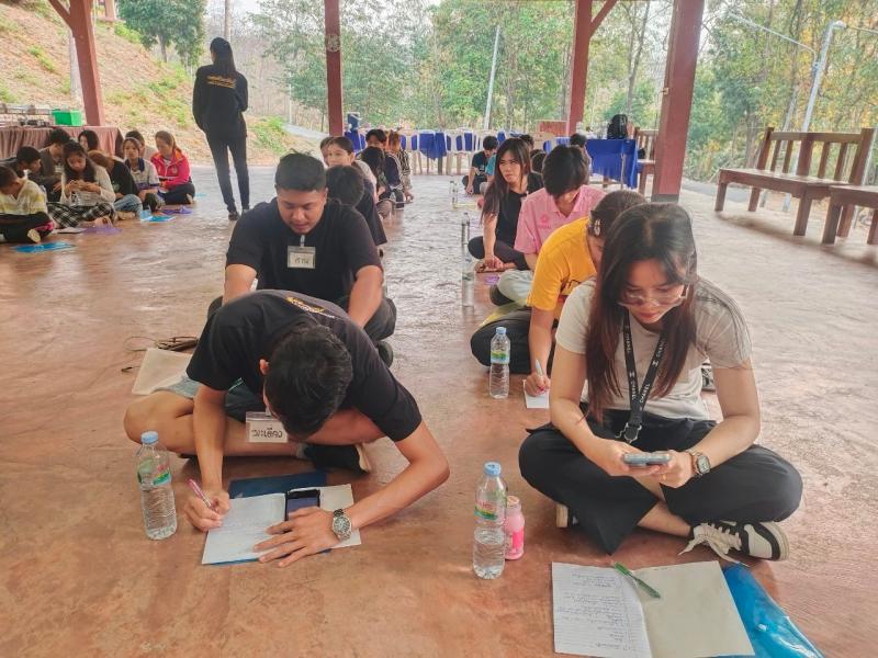 12. โครงการค่ายเสริมสร้างคุณภาพชีวิต นักศึกษา สกร. เป็นมิตรกับสิ่งแวดล้อม วันที่ 17-18 กุมภาพันธ์ 2568