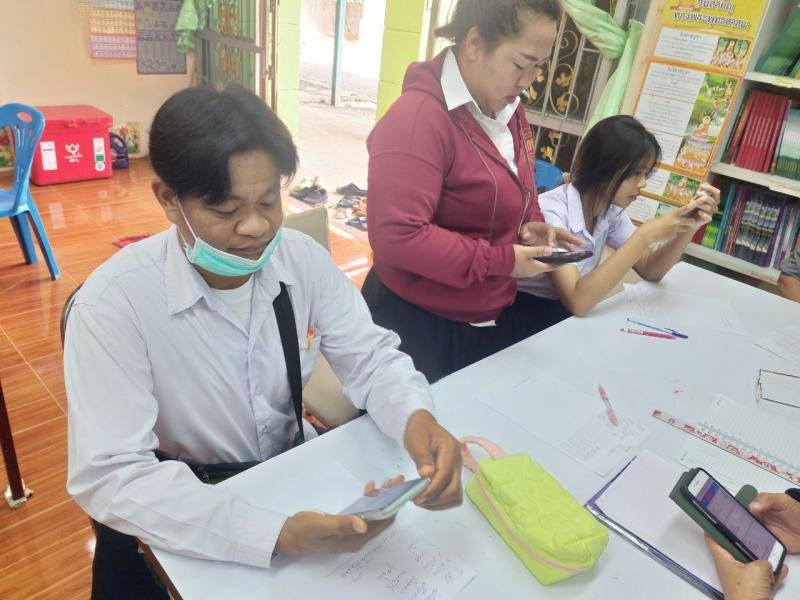 11. พบกลุ่มนักศึกษาตำบลลานดอกไม้ตก เพื่อประเมินวัดผลสัมฤทธิ์กลางภาค วันที่ 20 กุมภาพันธ์ 2568