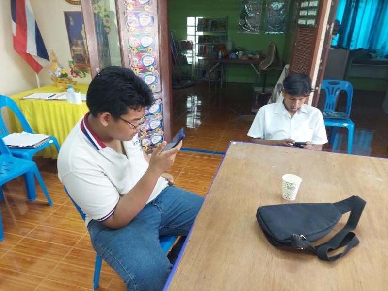 14. พบกลุ่มนักศึกษาตำบลลานดอกไม้ตก เพื่อประเมินวัดผลสัมฤทธิ์กลางภาค วันที่ 20 กุมภาพันธ์ 2568