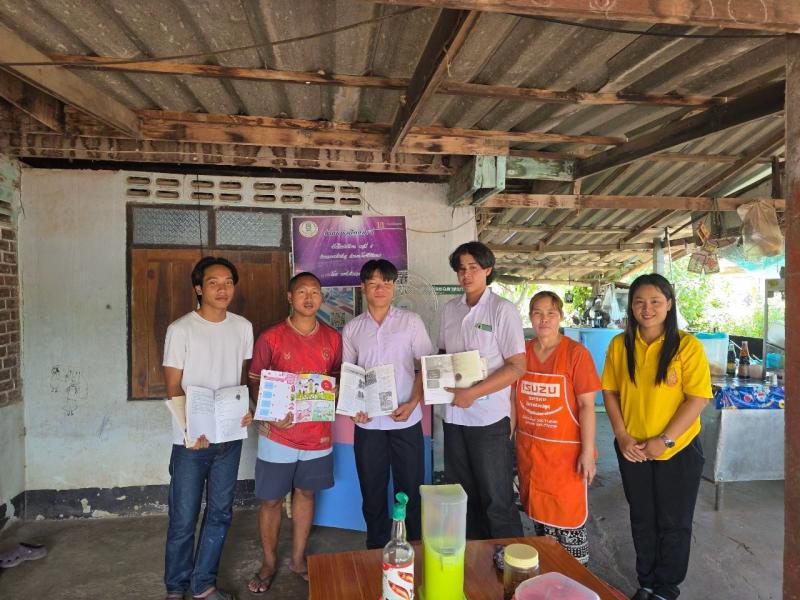 7. นักศึกษาทำ กพช. และดำเนินกิจกรรมคุณธรรม จริยธรรม และคุณลักษณะอันพึงประสงค์ วันที่ 10 มีนาคม 2568