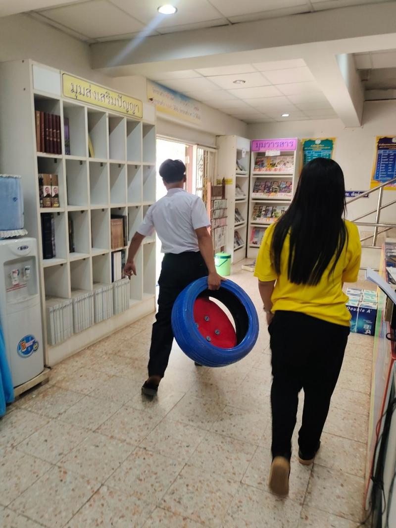 21. นักศึกษาทำ กพช. และดำเนินกิจกรรมคุณธรรม จริยธรรม และคุณลักษณะอันพึงประสงค์ วันที่ 10 มีนาคม 2568