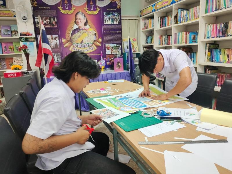 24. นักศึกษาทำ กพช. และดำเนินกิจกรรมคุณธรรม จริยธรรม และคุณลักษณะอันพึงประสงค์ วันที่ 10 มีนาคม 2568