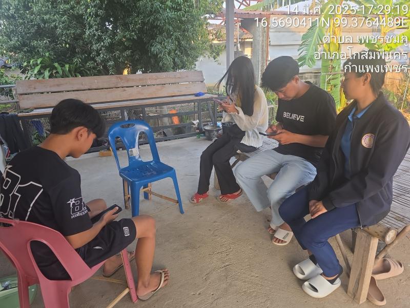 28. การรู้หนังสือประชาชนในเขตตำบลโกสัมพี ตำบลเพชรชมภู และตำบลลานดอกไม้ตก วันที่ 13-19 มีนาคม 2568