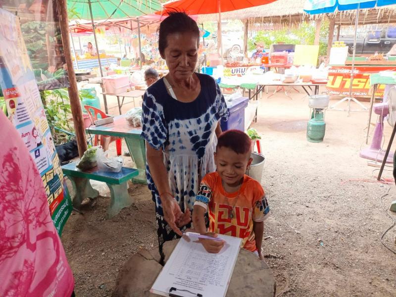 14. กิจกรรมพัฒนาห้องสมุดประชาชนเคลื่อนที่สำหรับชาวตลาด ตามพระราดำริสมเด็จพระเทพฯ เพื่อปลูกฝังนิสัยการรักการอ่านของประชาชน วันที่ 25 มีนาคม 2568