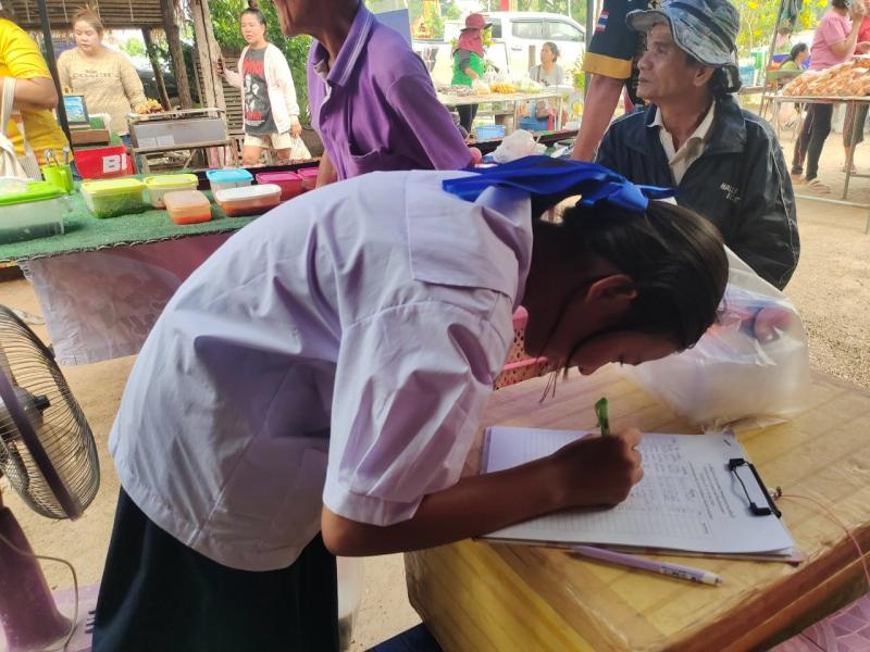 23. กิจกรรมพัฒนาห้องสมุดประชาชนเคลื่อนที่สำหรับชาวตลาด ตามพระราดำริสมเด็จพระเทพฯ เพื่อปลูกฝังนิสัยการรักการอ่านของประชาชน วันที่ 25 มีนาคม 2568