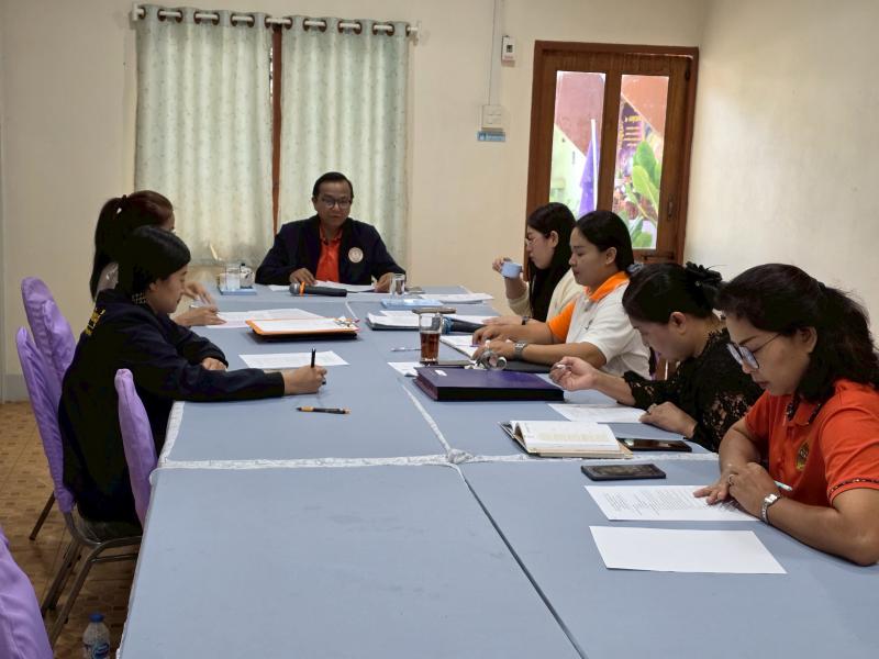 8. การประชุมประจำเดือนเมษายน ครั้งที่ 4 วันที่ 8 พฤษภาคม 2568