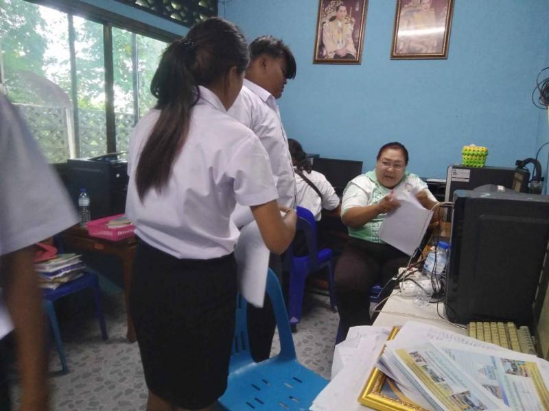 4. พบกลุ่มนักศึกษาตำบลโกสัมพีนคร เพื่อเรียนรู้สาระการเรียนรู้ภาษาไทย วันที่ 4 มิถุนายน 2568