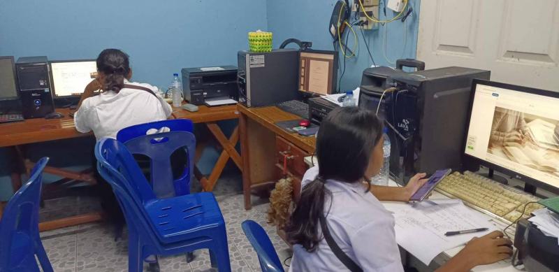 5. พบกลุ่มนักศึกษาตำบลโกสัมพีนคร เพื่อเรียนรู้สาระการเรียนรู้ภาษาไทย วันที่ 4 มิถุนายน 2568