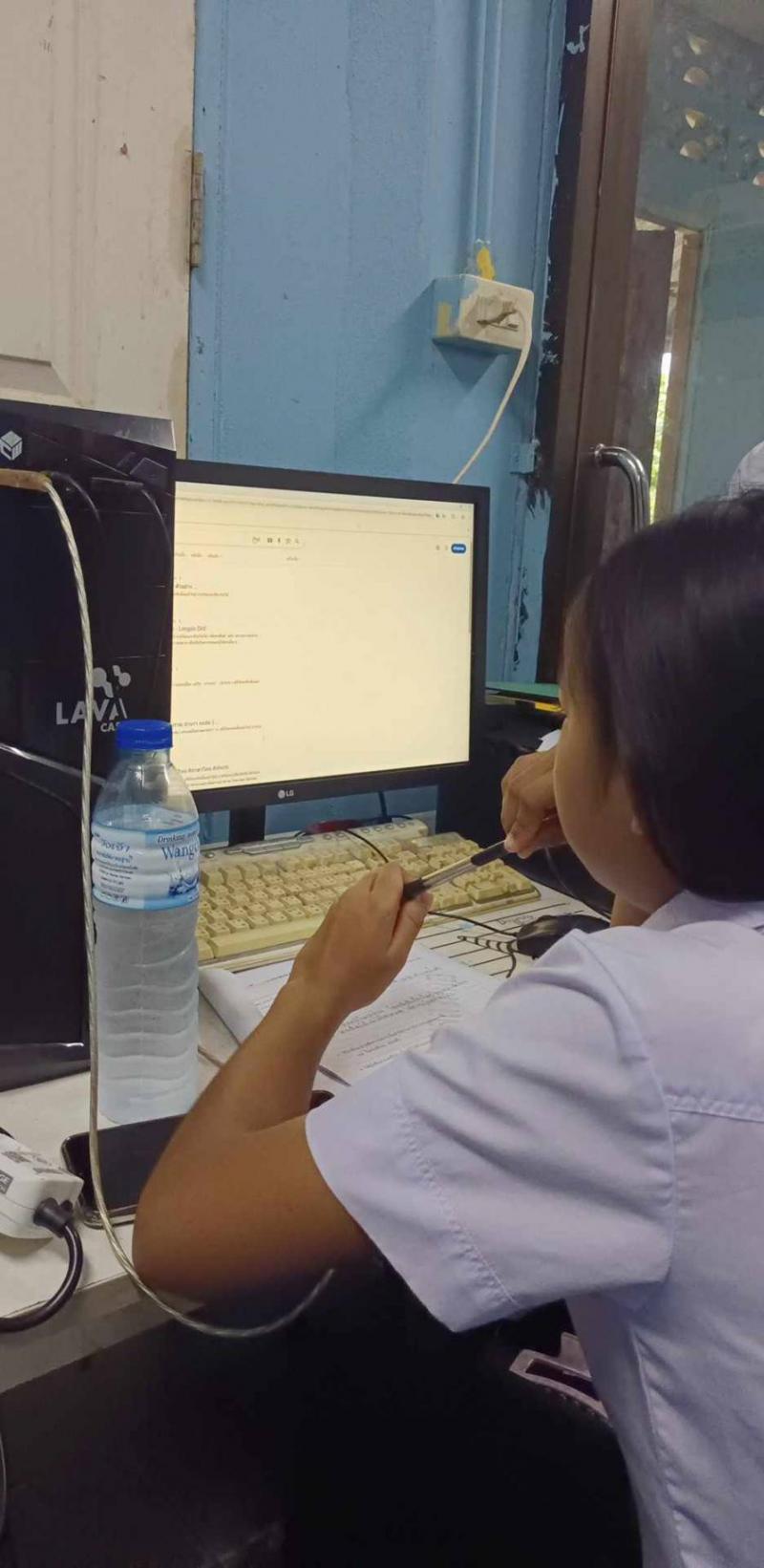 8. พบกลุ่มนักศึกษาตำบลโกสัมพีนคร เพื่อเรียนรู้สาระการเรียนรู้ภาษาไทย วันที่ 4 มิถุนายน 2568