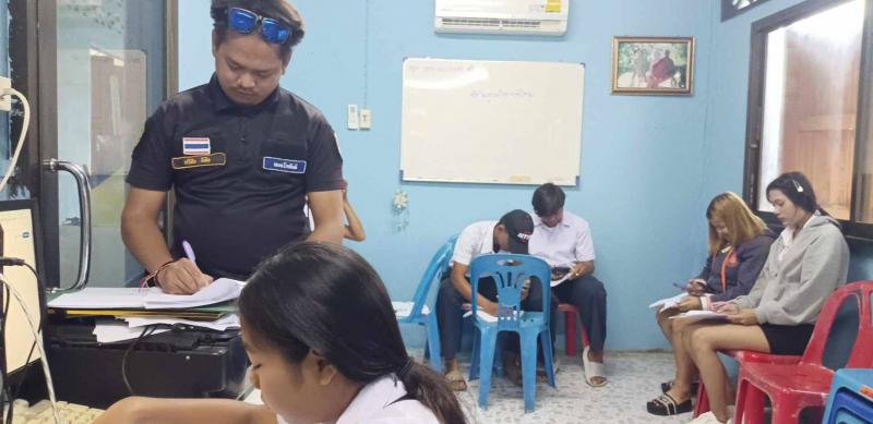 9. พบกลุ่มนักศึกษาตำบลโกสัมพีนคร เพื่อเรียนรู้สาระการเรียนรู้ภาษาไทย วันที่ 4 มิถุนายน 2568